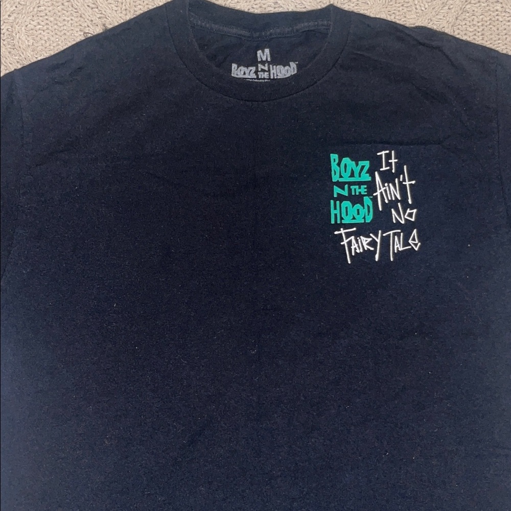 Black Graphic Tee Boys N the Hood